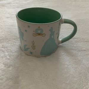 ZAK! Disney‎ Princess Mug - Blue/Green/White